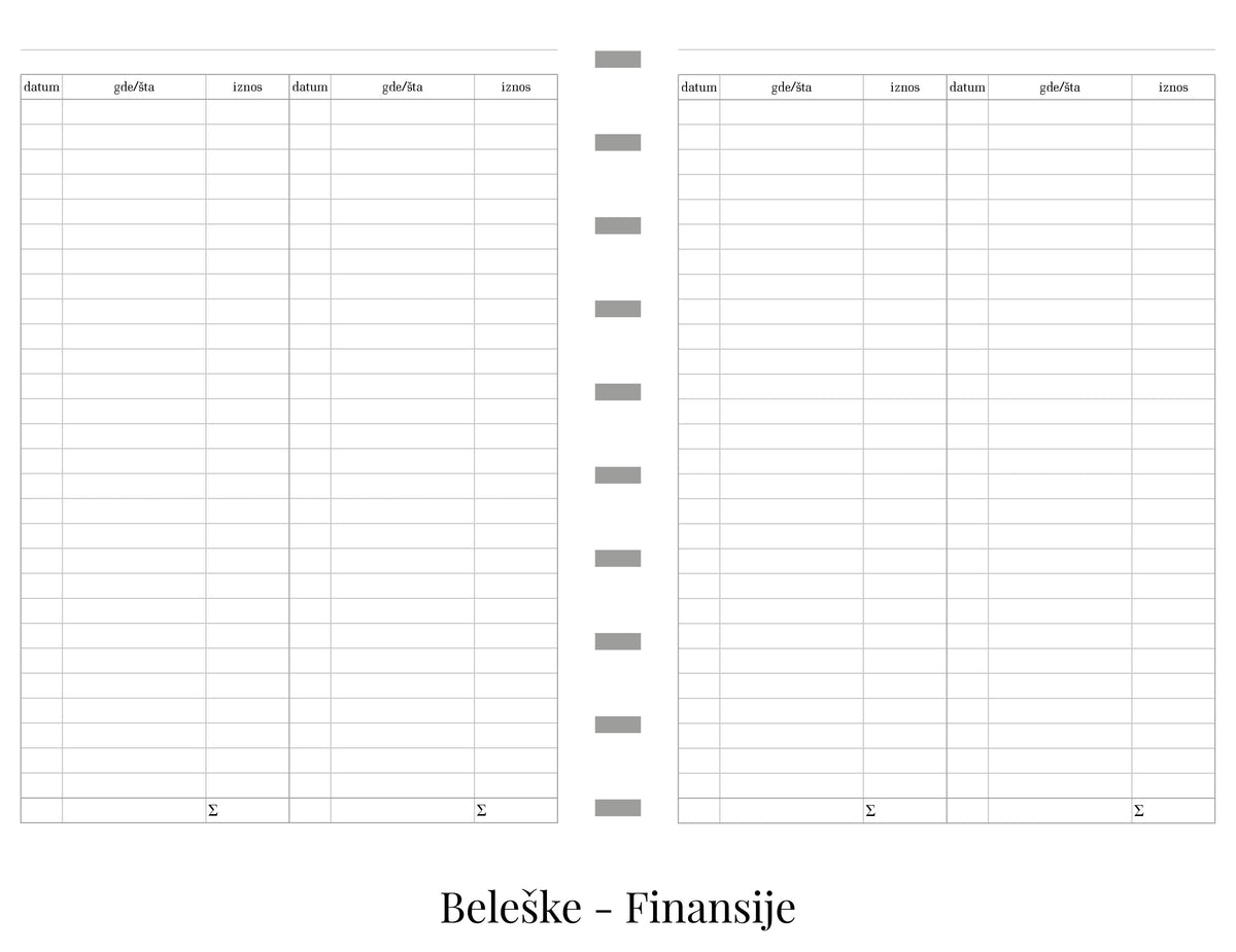 Journal  sa 140 listova (A5)
