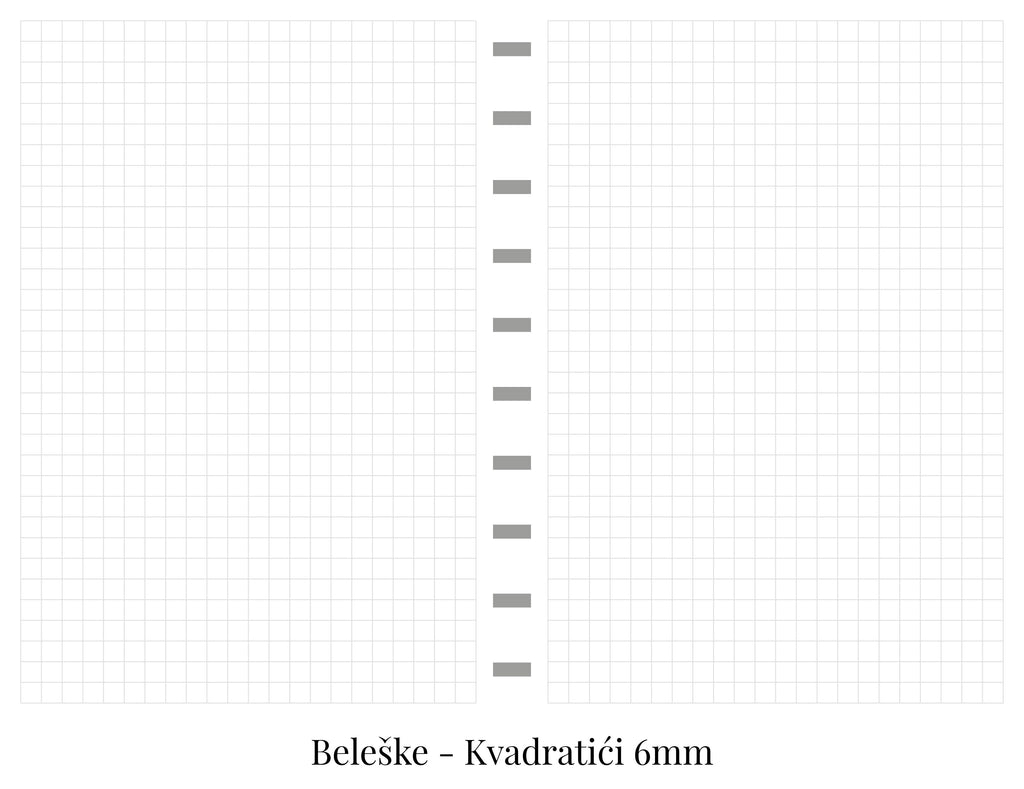 Bullet planer sa 140 listova (A5)