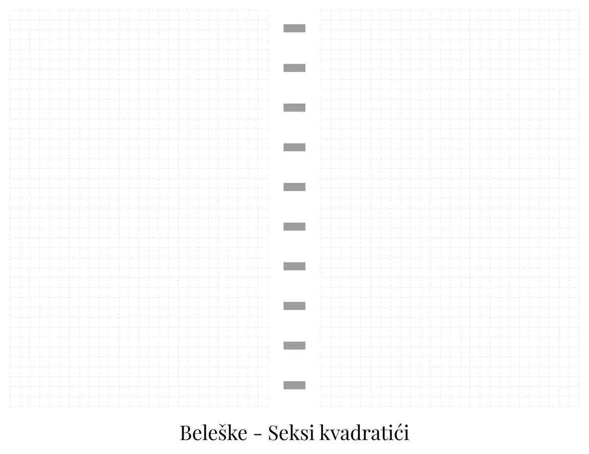 Planer za šest meseci | 90 listova (A5)