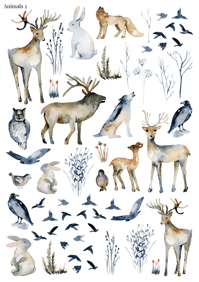 Stikeri "Animals 2"