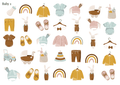 Stikeri "Baby 1"