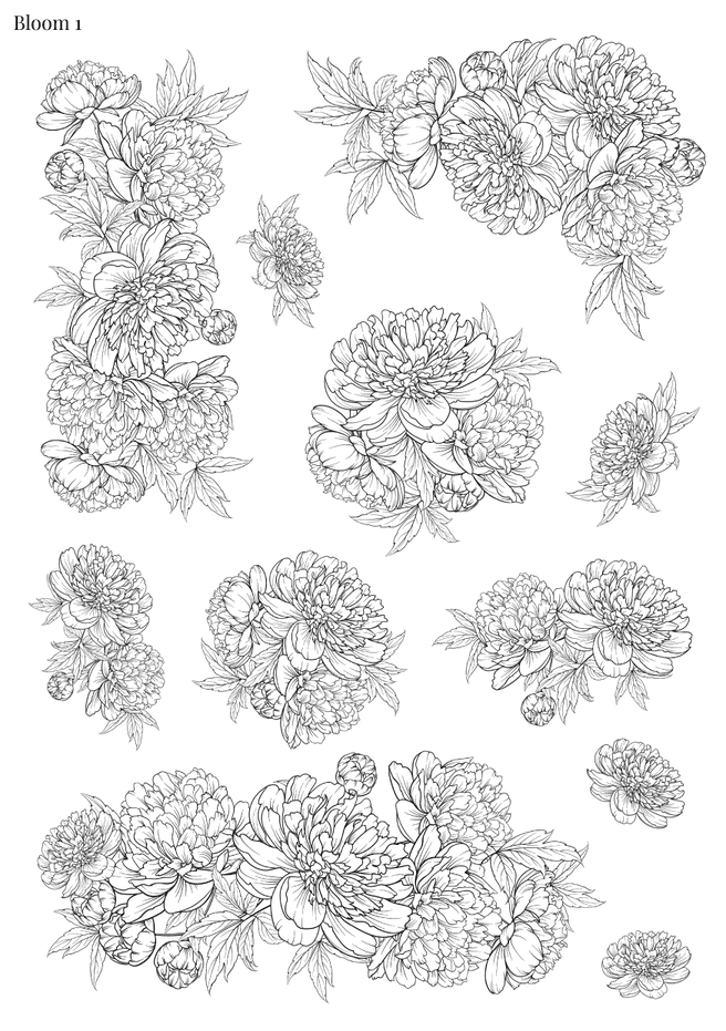 Stikeri "Bloom 1"