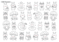 Stikeri "Chill Bunnies"