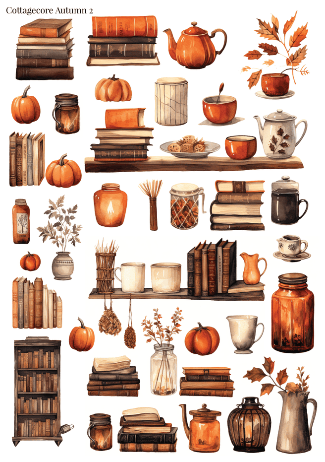 Stikeri "Cottagecore Autumn 2"