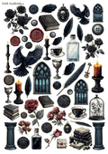 Stikeri "Dark Academia 4"