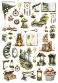 Stikeri "Enchanted Forest 12"