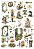 Stikeri "Enchanted Forest 13"