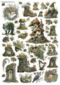 Stikeri "Enchanted Forest 03"