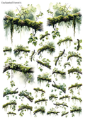 Stikeri "Enchanted Forest 06"