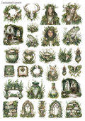 Stikeri "Enchanted Forest 08"