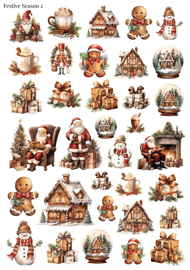 Stikeri "Festive Season 2"