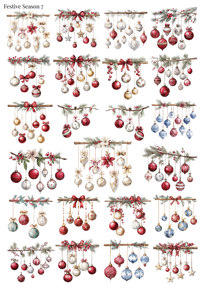 Stikeri "Festive Season 7"