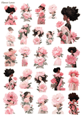 Stikeri "Flower Lover"