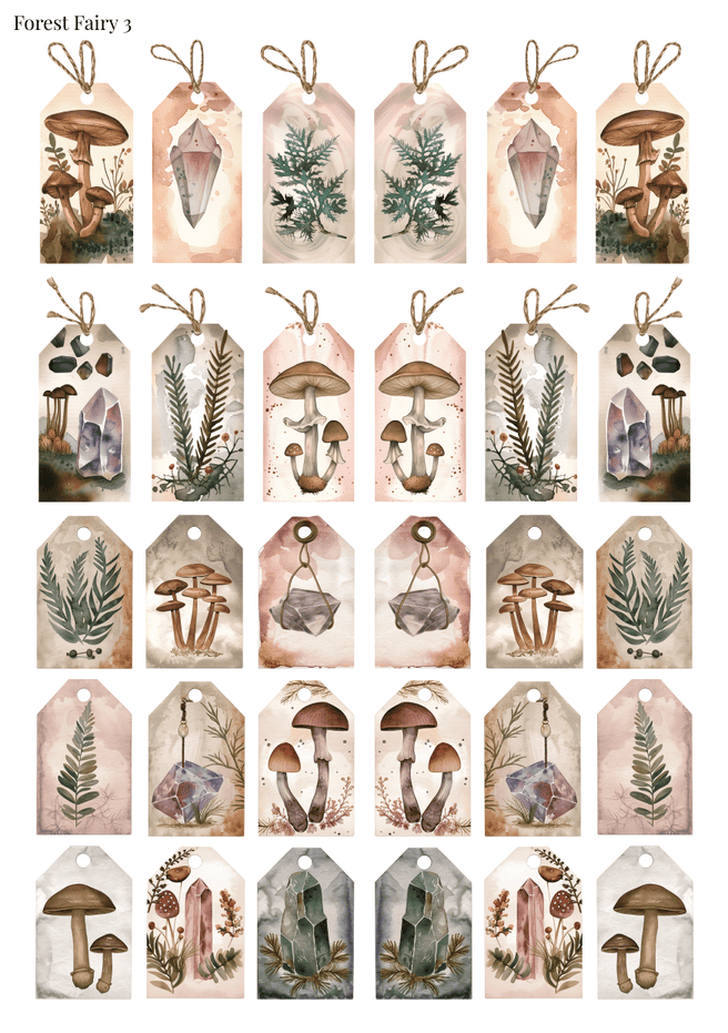 Stikeri "Forest Fairy 3"