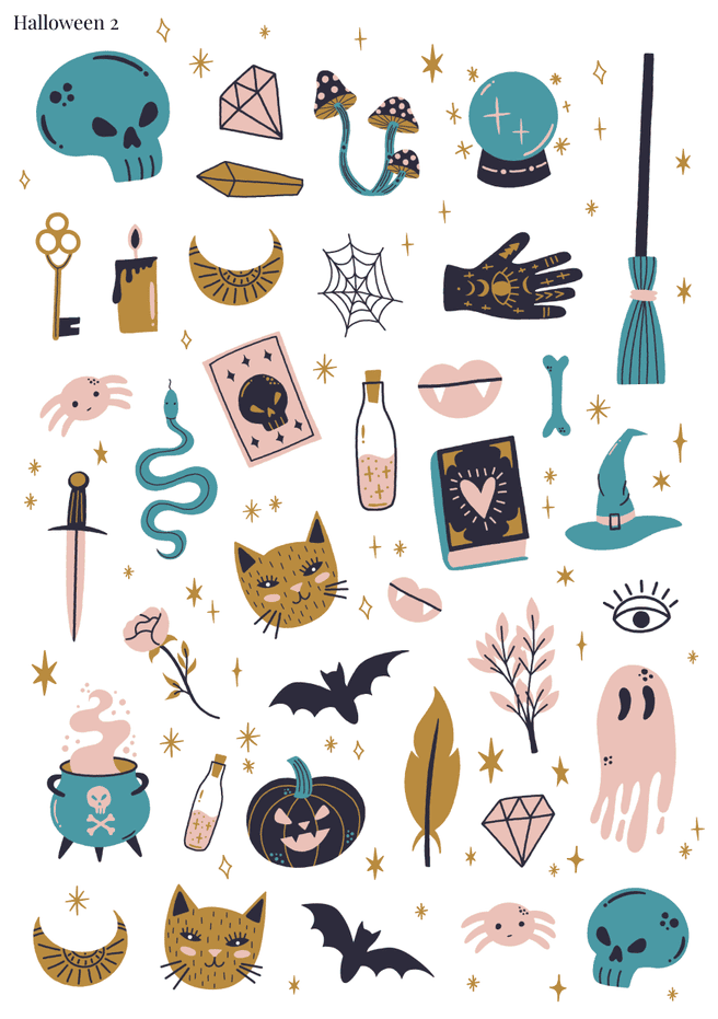 Stikeri "Halloween 02"