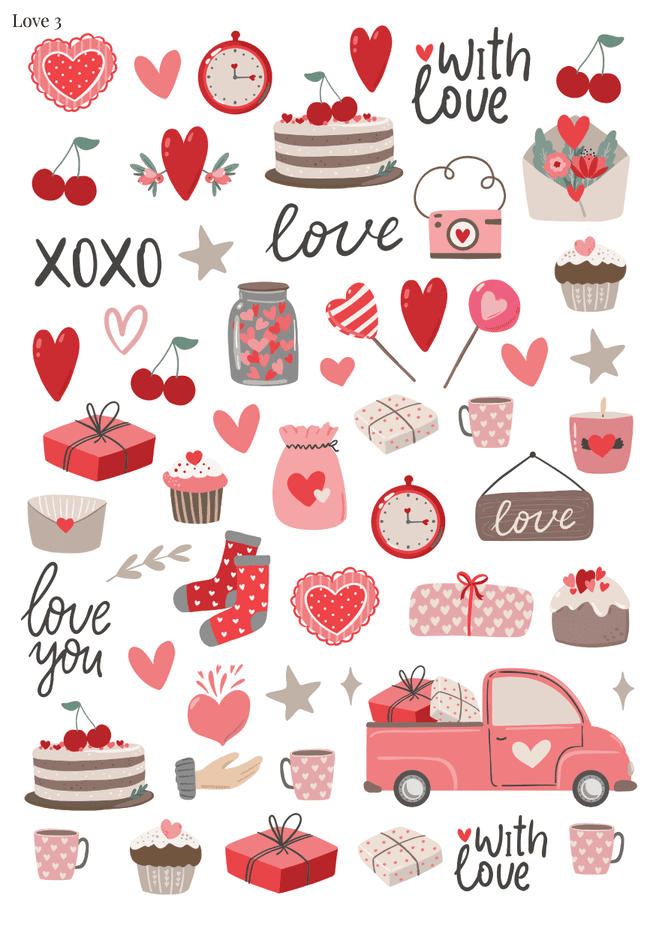 Stikeri "Love 03"