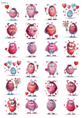 Stikeri "Love 04"