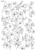 Stikeri "Magnolia 1"