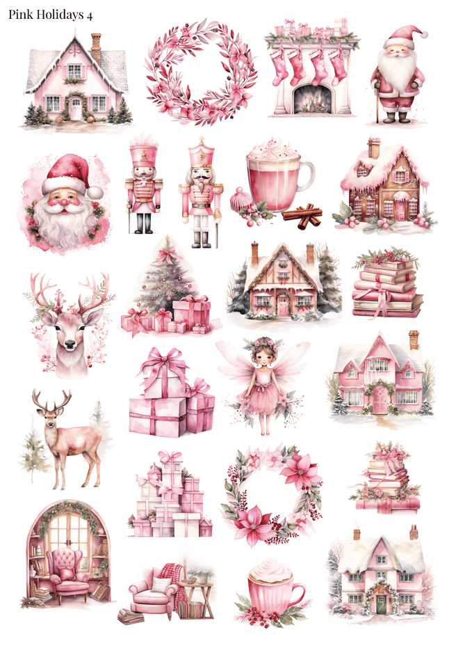 Stikeri "Pink Holidays 4"