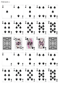 Stikeri "Pink karte 2"