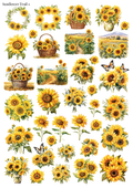 Stikeri "Sunflower Trail 1"