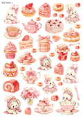 Stikeri "Tea Party 3"