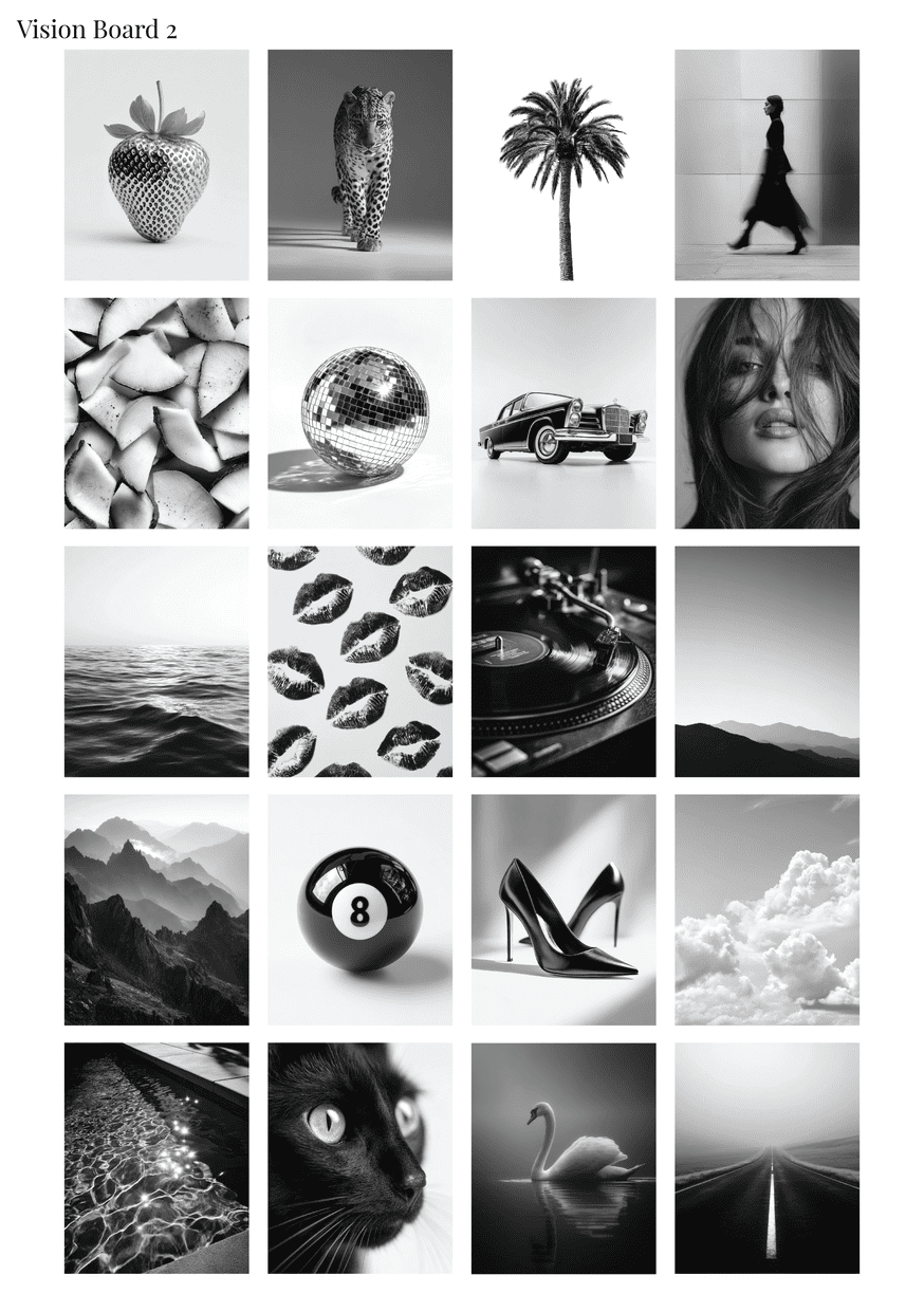 Stikeri "Vision Board 2"