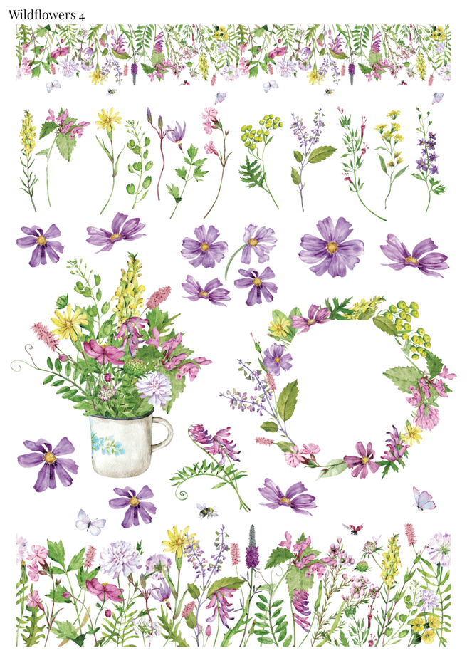 Stikeri "Wildflowers 4"