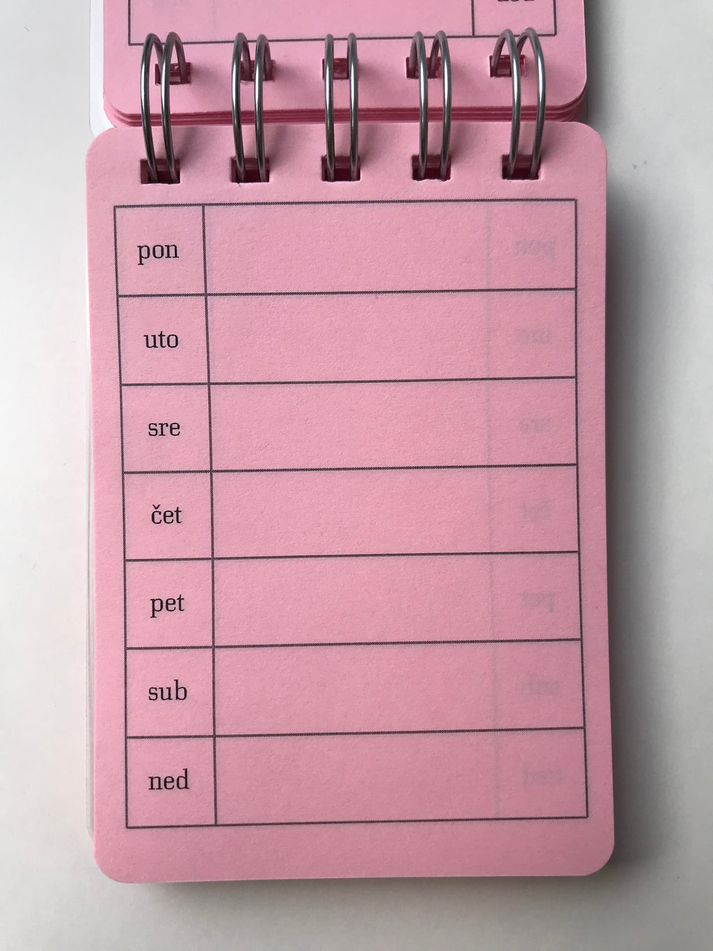 A7 notes u dve roze boje