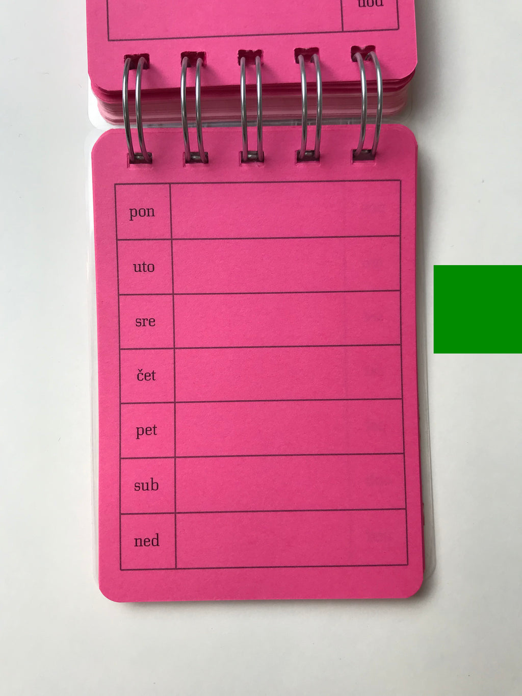 A7 notes u dve roze boje