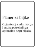 Planer za biljke (A5)
