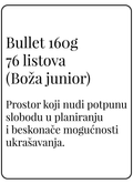 Journal 160g (Boža junior) sa 76 listova (A5)
