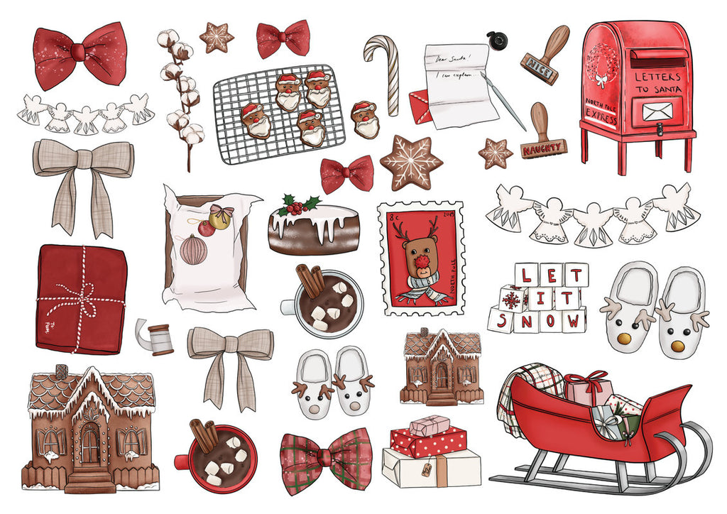 Set štampalica "Dear Santa"
