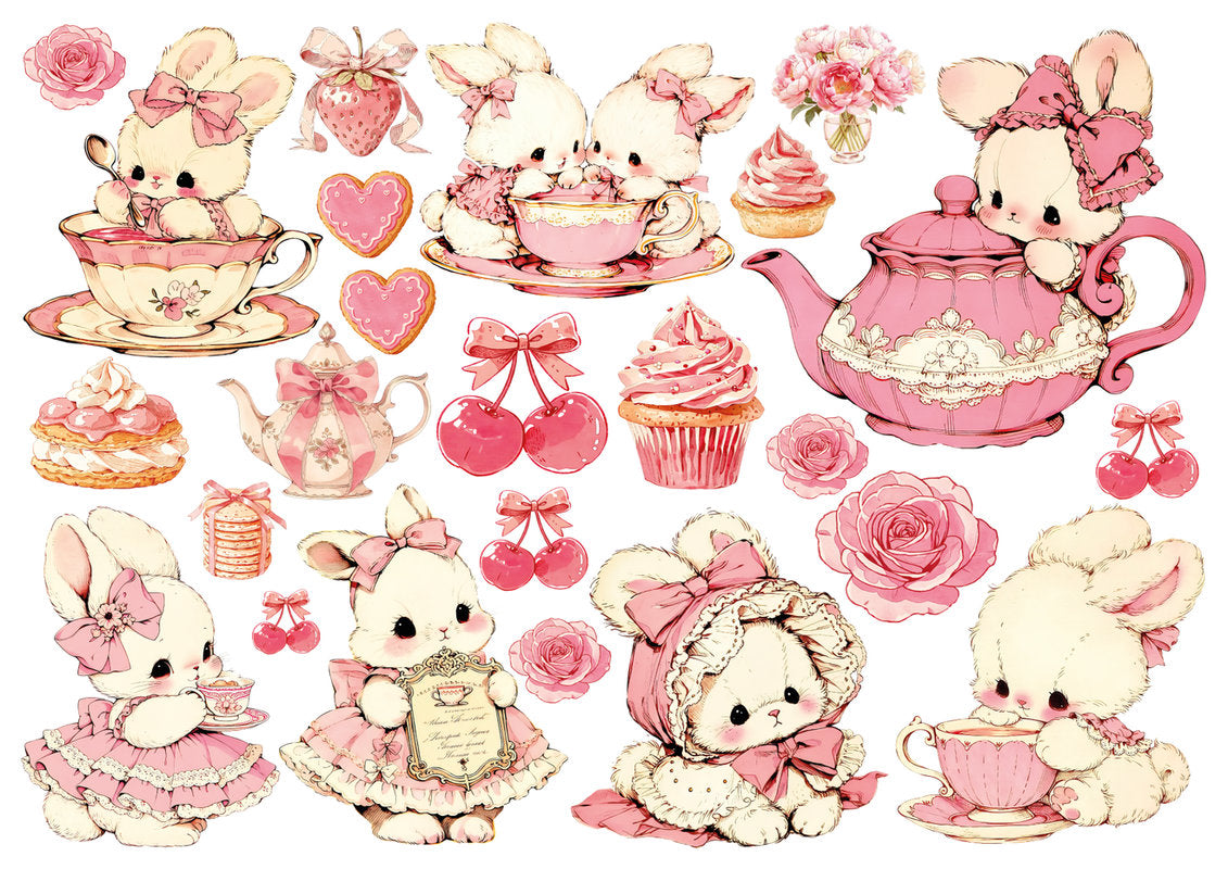 Set štampalica "Tea Party"