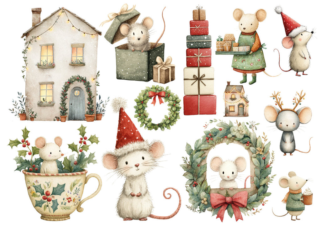 Set štampalica "Christmouse Time"