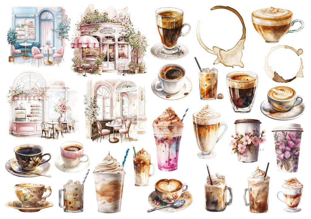 Set štampalica "Coffee Lovers United"