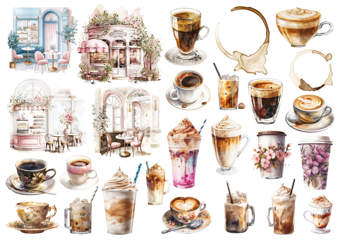 Set štampalica "Coffee Lovers United"