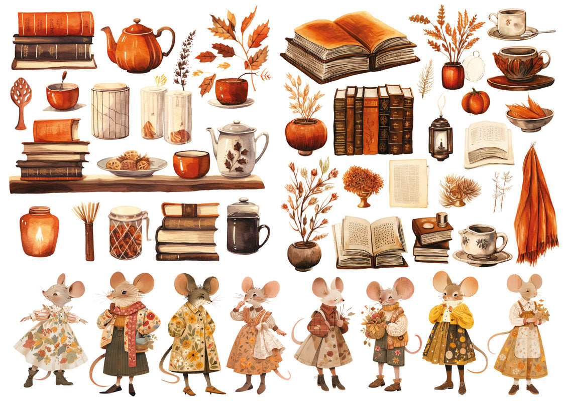 Set štampalica "Cottagecore Autumn"