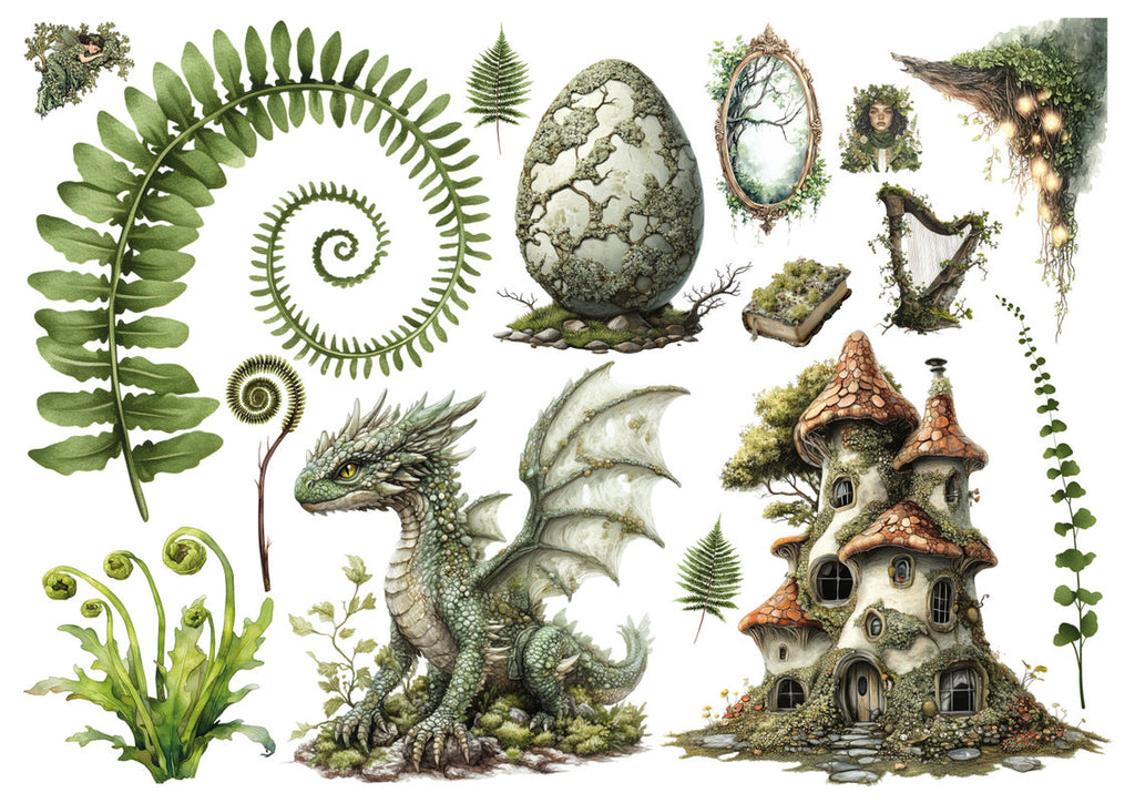 Set štampalica "Enchanted Forest"