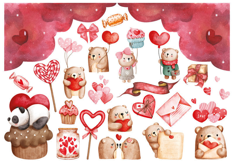 Set štampalica "Love"