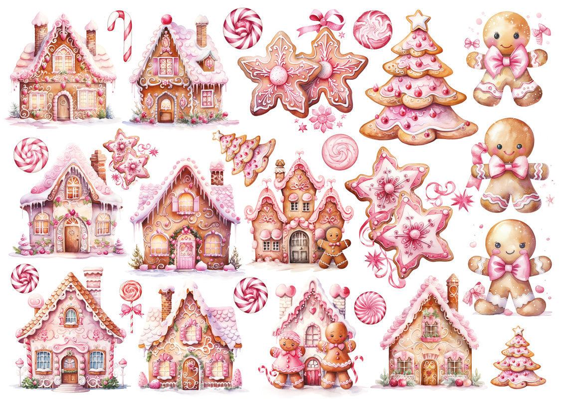 Set štampalica "Pink Holidays"