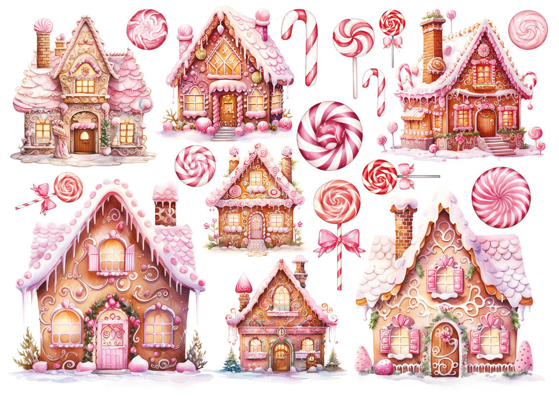 Set štampalica "Pink Holidays"